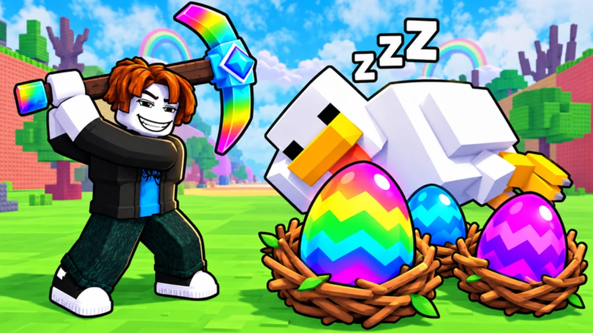 Official Break and Steal an Egg artwork for the codes page